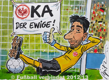 Oka chillt ewig. (Bild: M. Apitz/Fußball verbindet)
