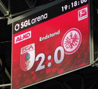 Peinlicher Endstand. (Bild: eintracht-online.net)